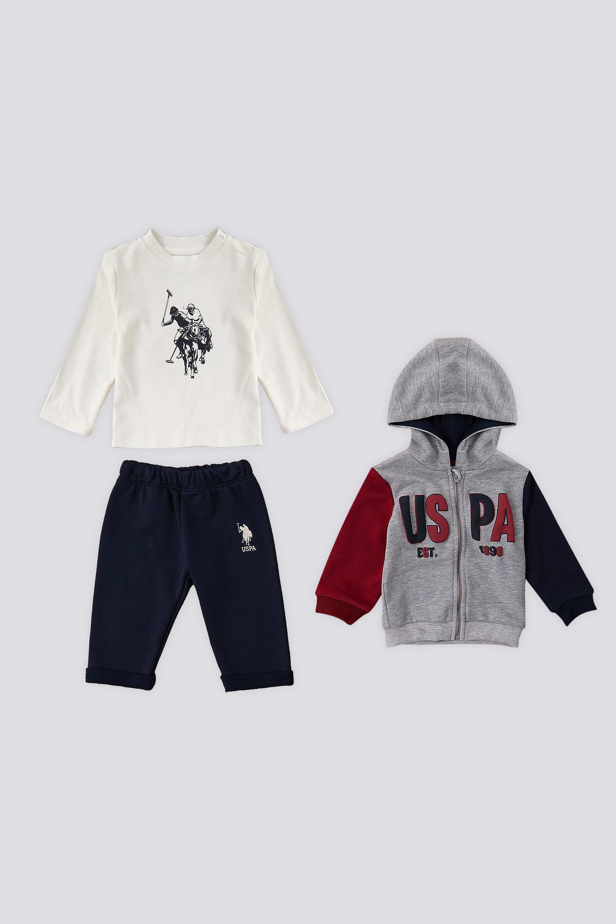 

Костюм повседневный US Polo Assn G085SZ0BT0USB1434_VR086, серый, темно-синий, 68, Серый;синий, G085SZ0BT0USB1434_VR086