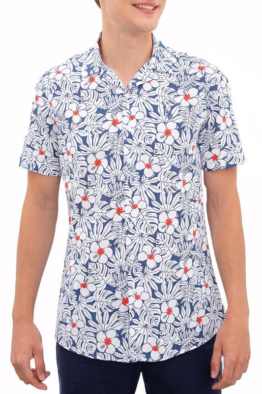 

Рубашка мужская U.S. POLO Assn. G081SZ0040MARS белая 50, G081SZ0040MARS