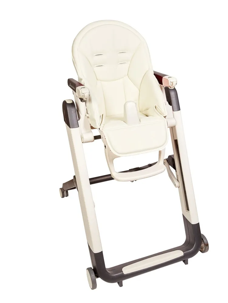 Чехол на детский стульчик для кормления для Peg-Perego Siesta Prima Pappa Zero-3 Белый
