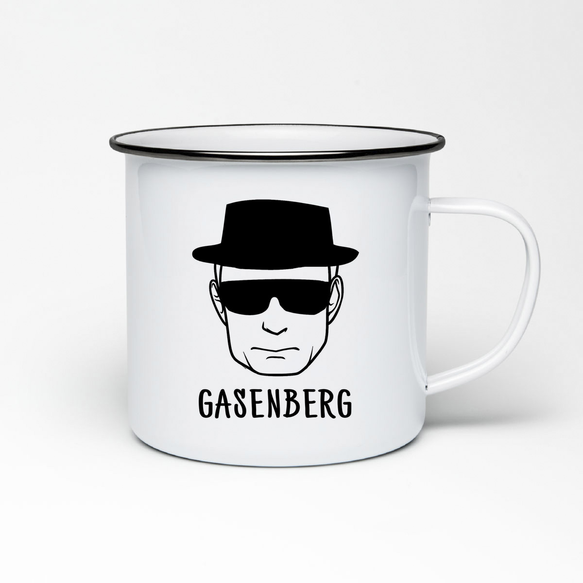 

Кружка металлическая CoolPodarok Путин GASENBERG