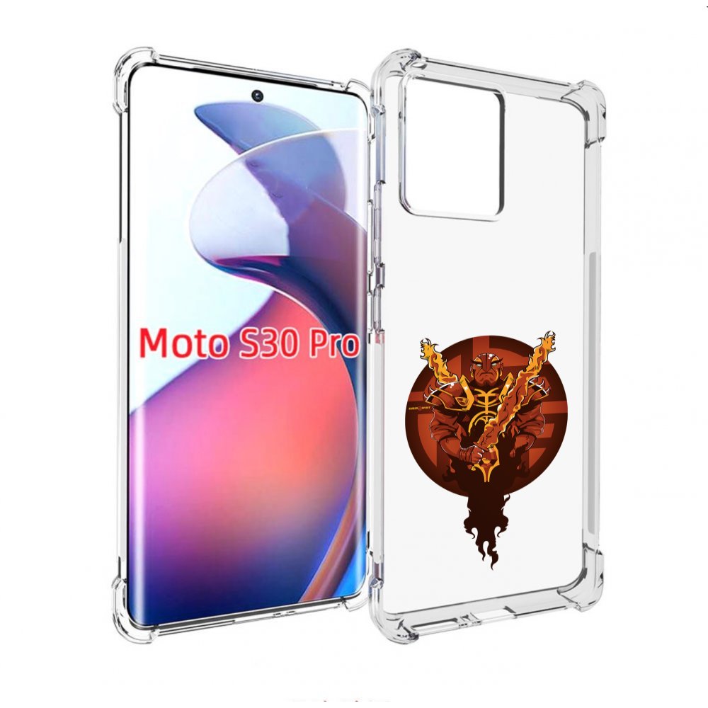 

Чехол MyPads ember spirit для Motorola Moto S30 Pro, Прозрачный, Tocco
