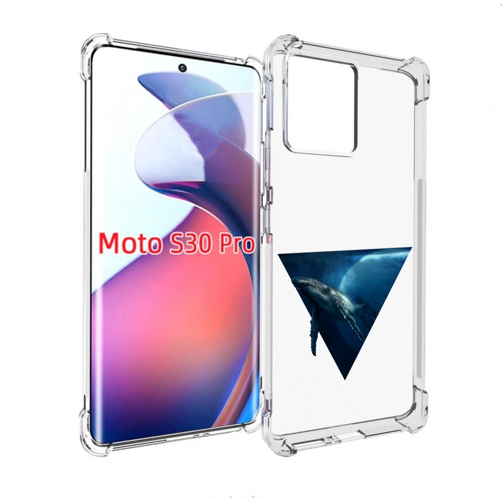 

Чехол MyPads 3D кит для Motorola Moto S30 Pro, Прозрачный, Tocco