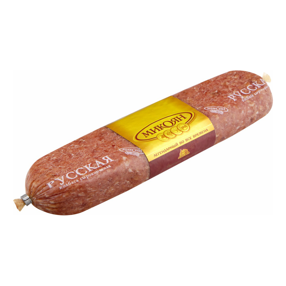 

Колбаса Микоян Русская прессованная сырокопченая +-1 кг
