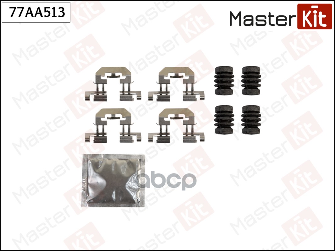

Комплект установочный тормозных колодок Kia SORENTO III (UM) 2015 - 77AA513