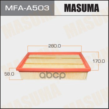 

Фильтр воздушный двигателя MASUMA MFAA503