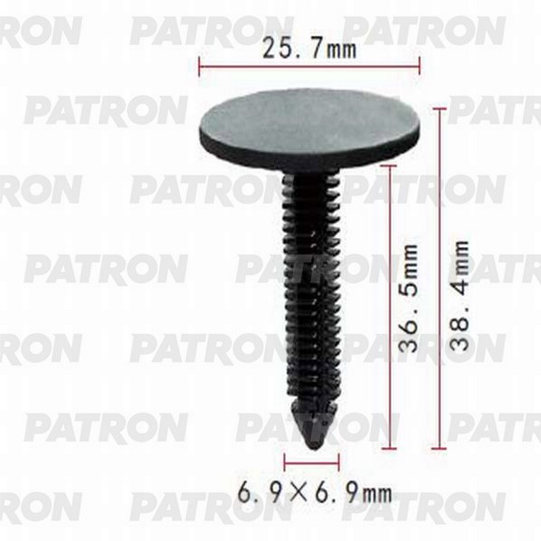 

Клипса Автомобильная PATRON P370698