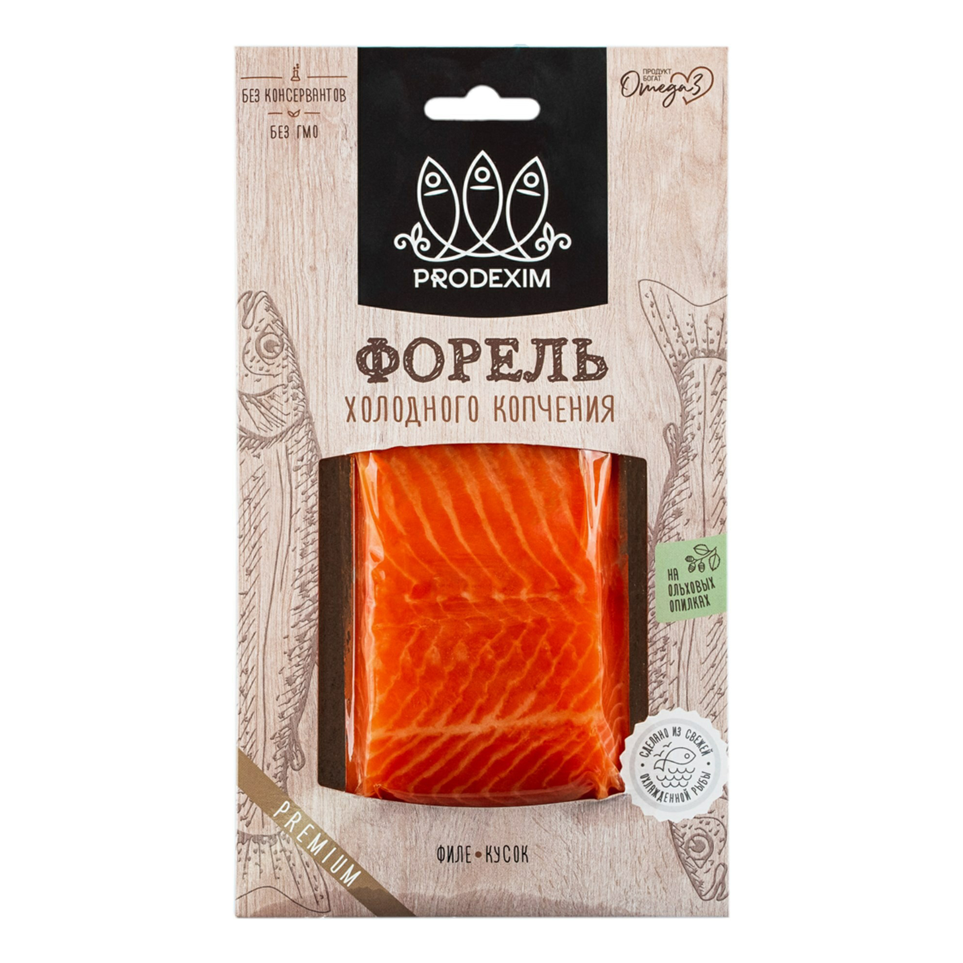

Форель Prodexim холодного копчения филе 300 г