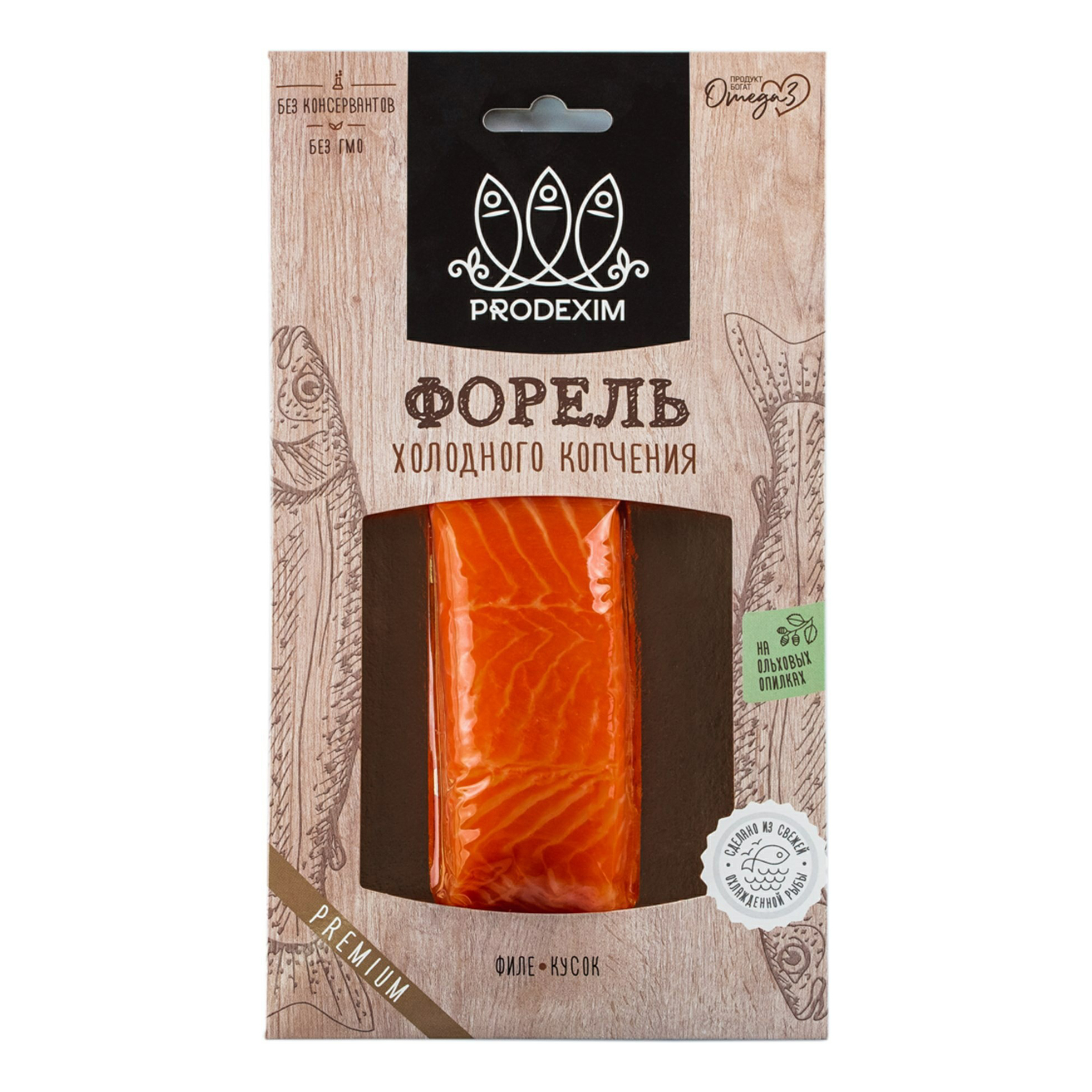 

Форель Prodexim холодного копчения филе 150 г