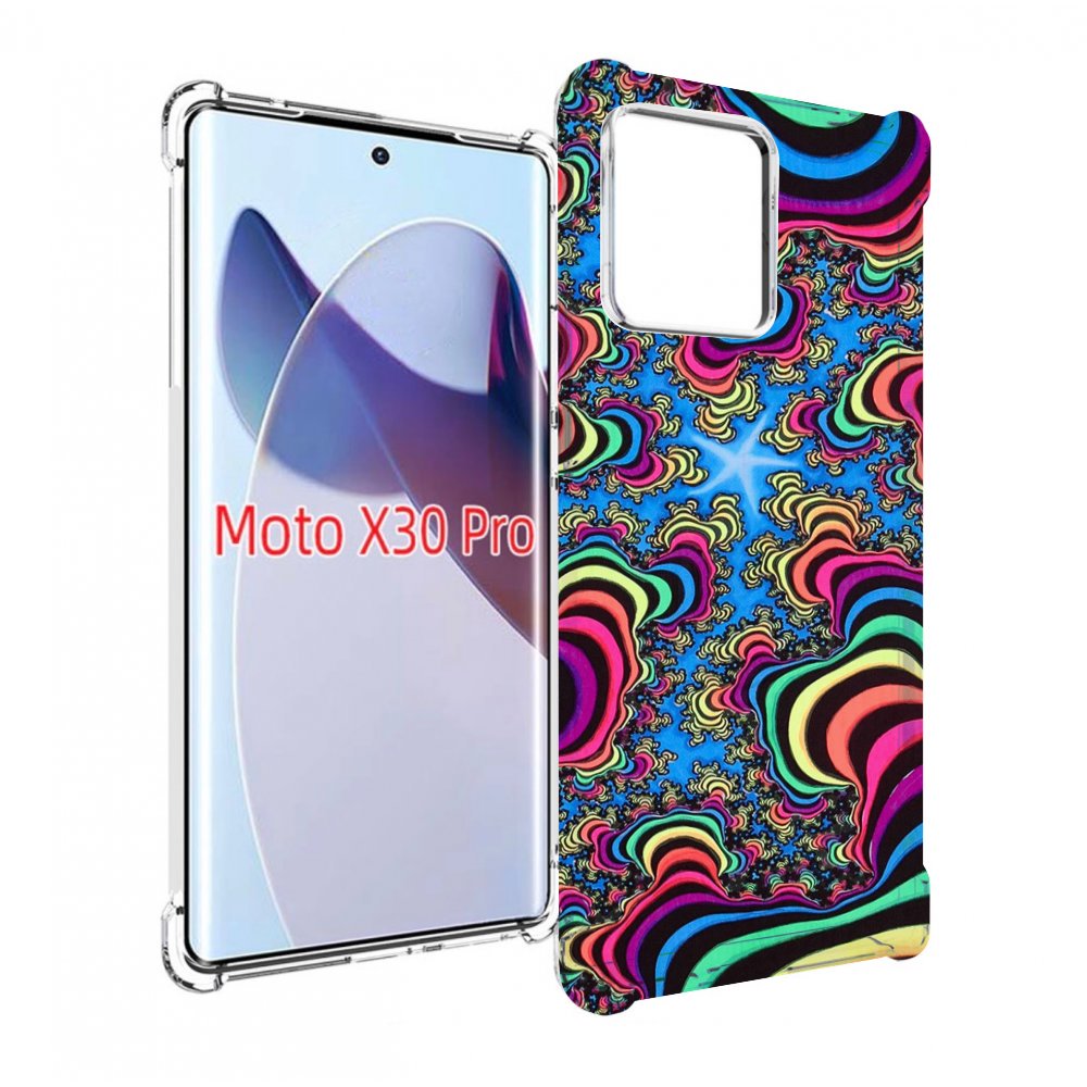 

Чехол MyPads щупальца иллюзия для Motorola Moto X30 Pro, Прозрачный, Tocco
