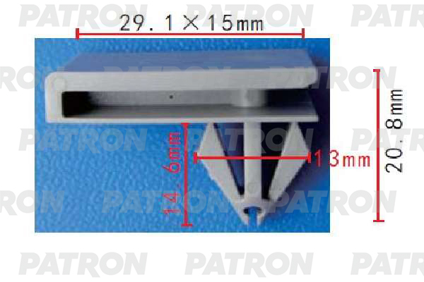 

Клипса Автомобильная PATRON P371686