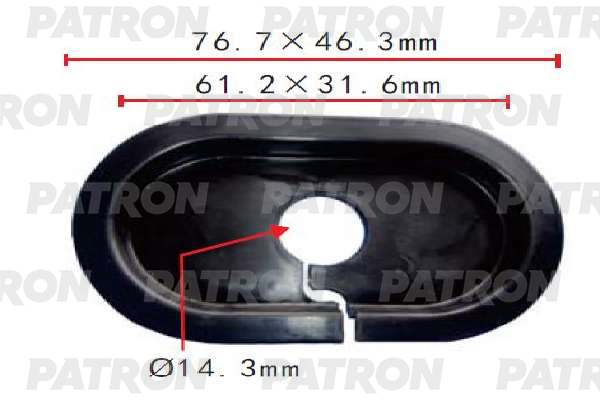 

Клипса Автомобильная PATRON P371938