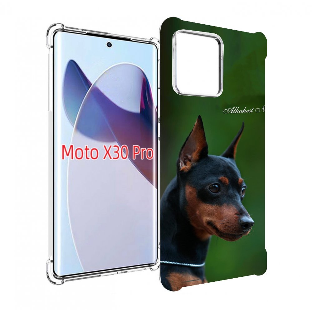 

Чехол MyPads цвергпинчер черпинчер для Motorola Moto X30 Pro, Прозрачный, Tocco