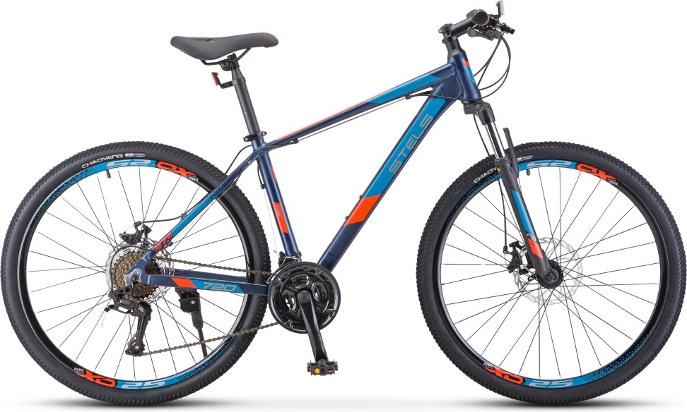 

Велосипед Stels LU088205, Navigator-720 MD 27.5'' V010 т.-синий (LU088205)