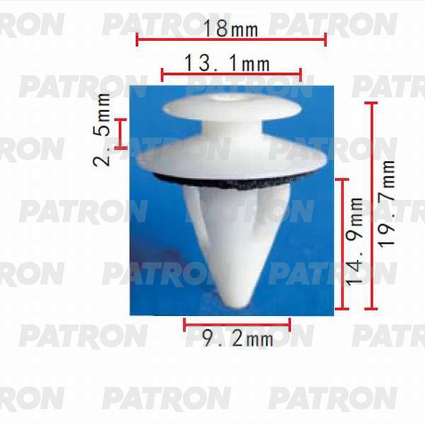 

Клипса Автомобильная PATRON P370111