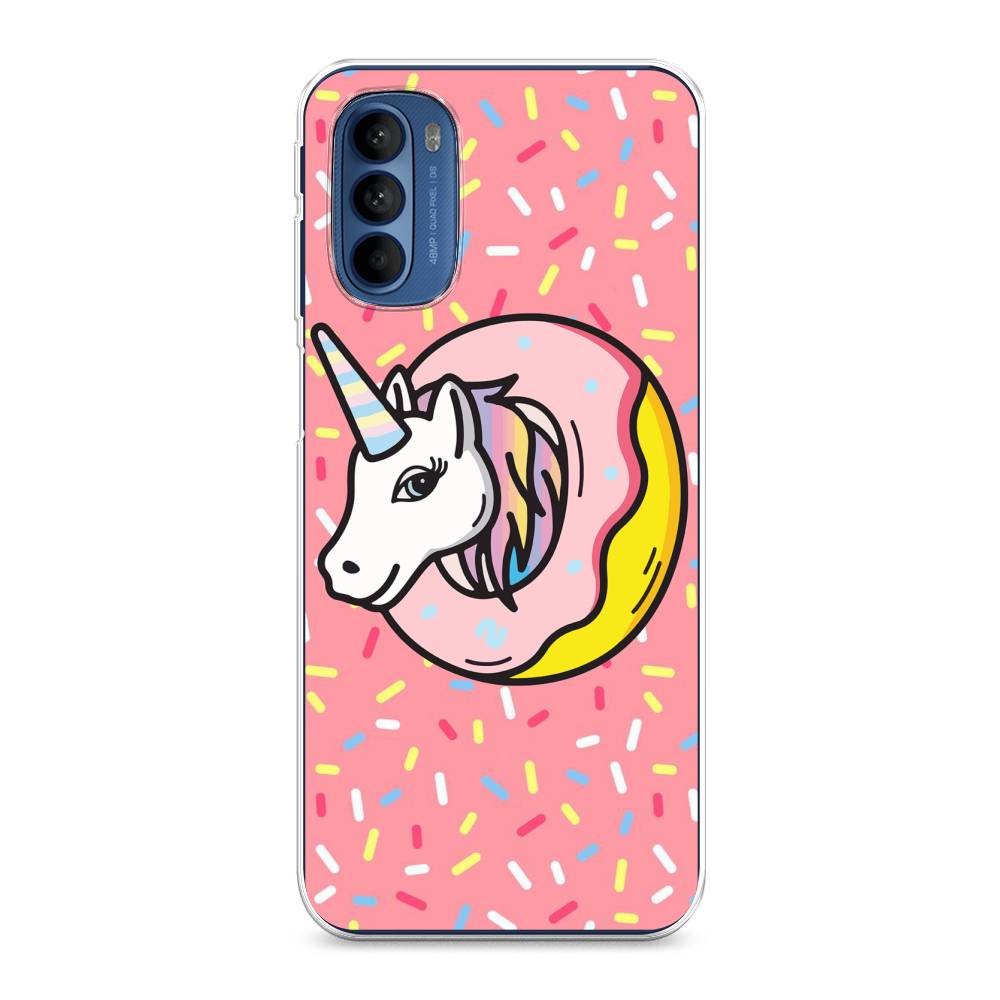 

Чехол Awog на Motorola Moto G31/G41 "Единорог в пончике", Разноцветный, 242550-2