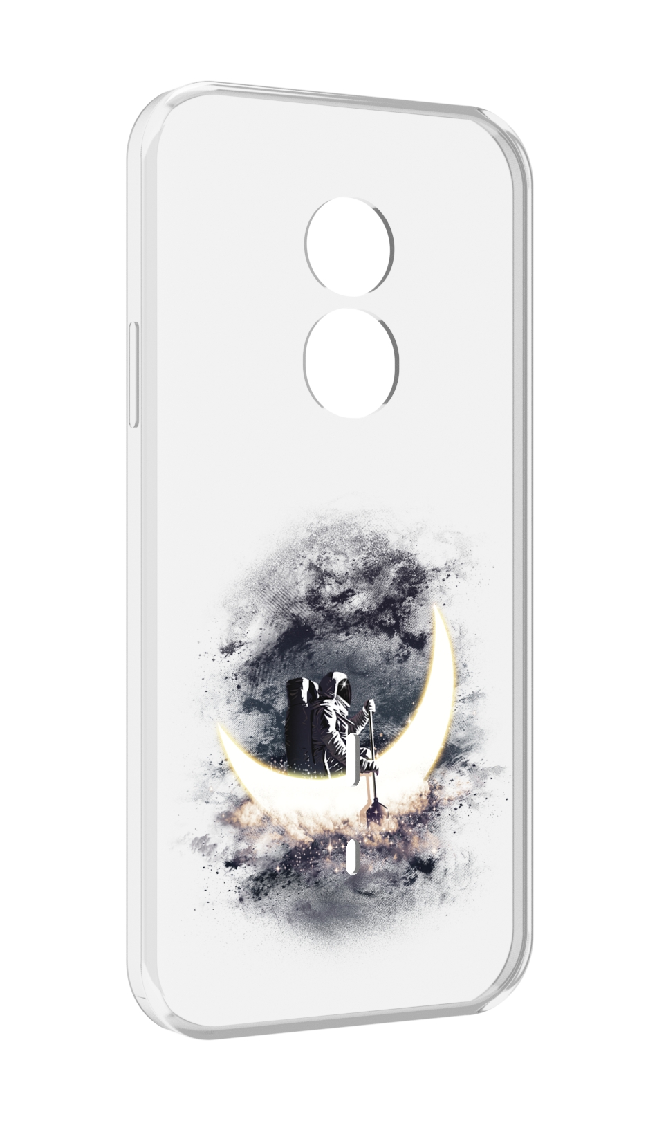 

Чехол MyPads лунный путешественник для Doogee S51, Прозрачный, Tocco