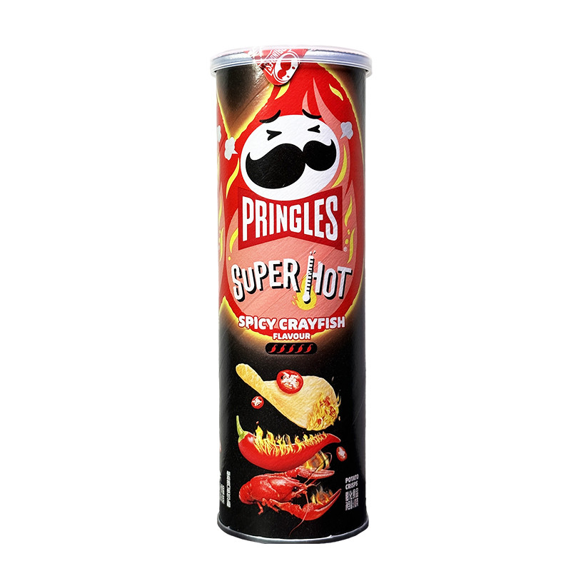 Чипсы Pringles с острым раком и сычуаньским соусом, 110г,туба