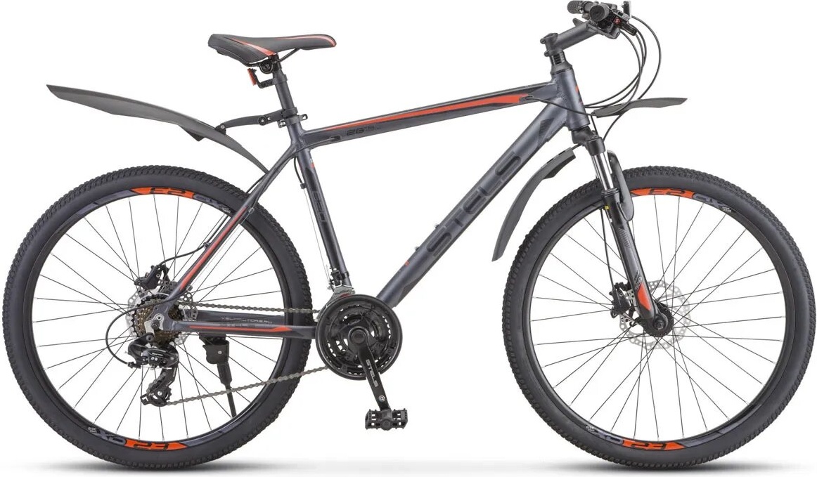 

Велосипед Stels LU084778, Navigator-620 D 26'' V010 антрацитовый (LU084778)