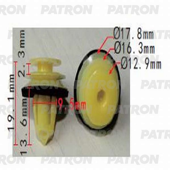 

Клипса Автомобильная PATRON P371303
