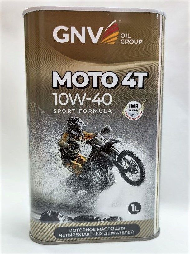 Моторное масло GNV Moto 4T 10W40 Sport Formula