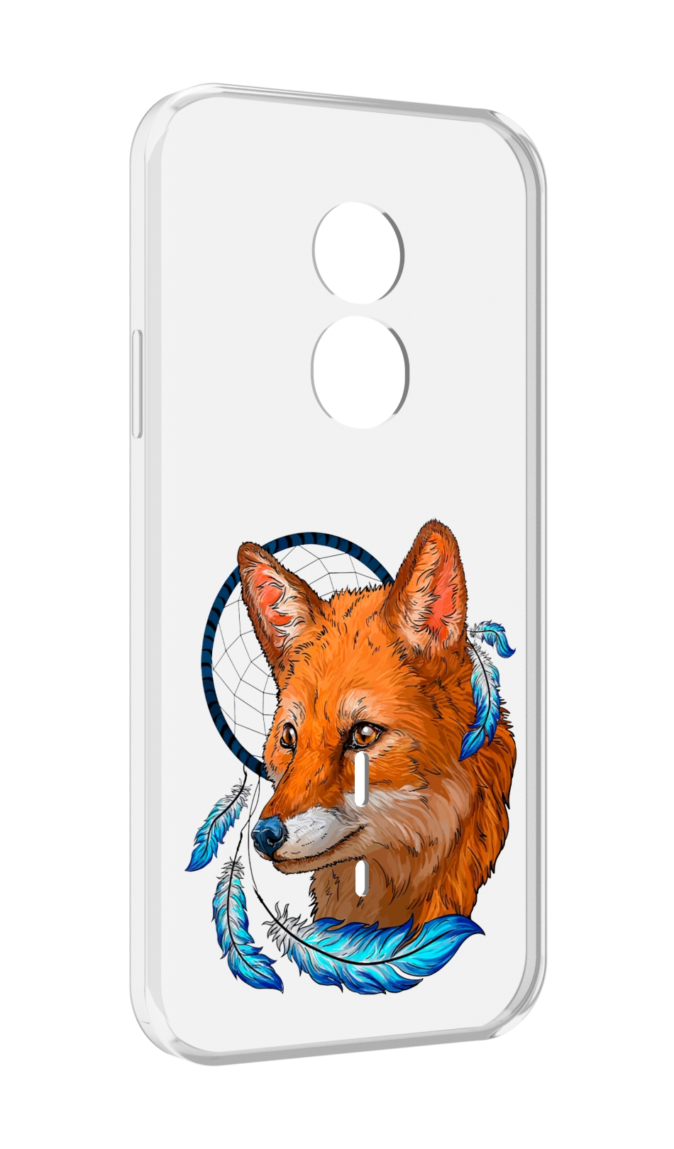 

Чехол MyPads лиса и ловец снов для Doogee S51, Прозрачный, Tocco