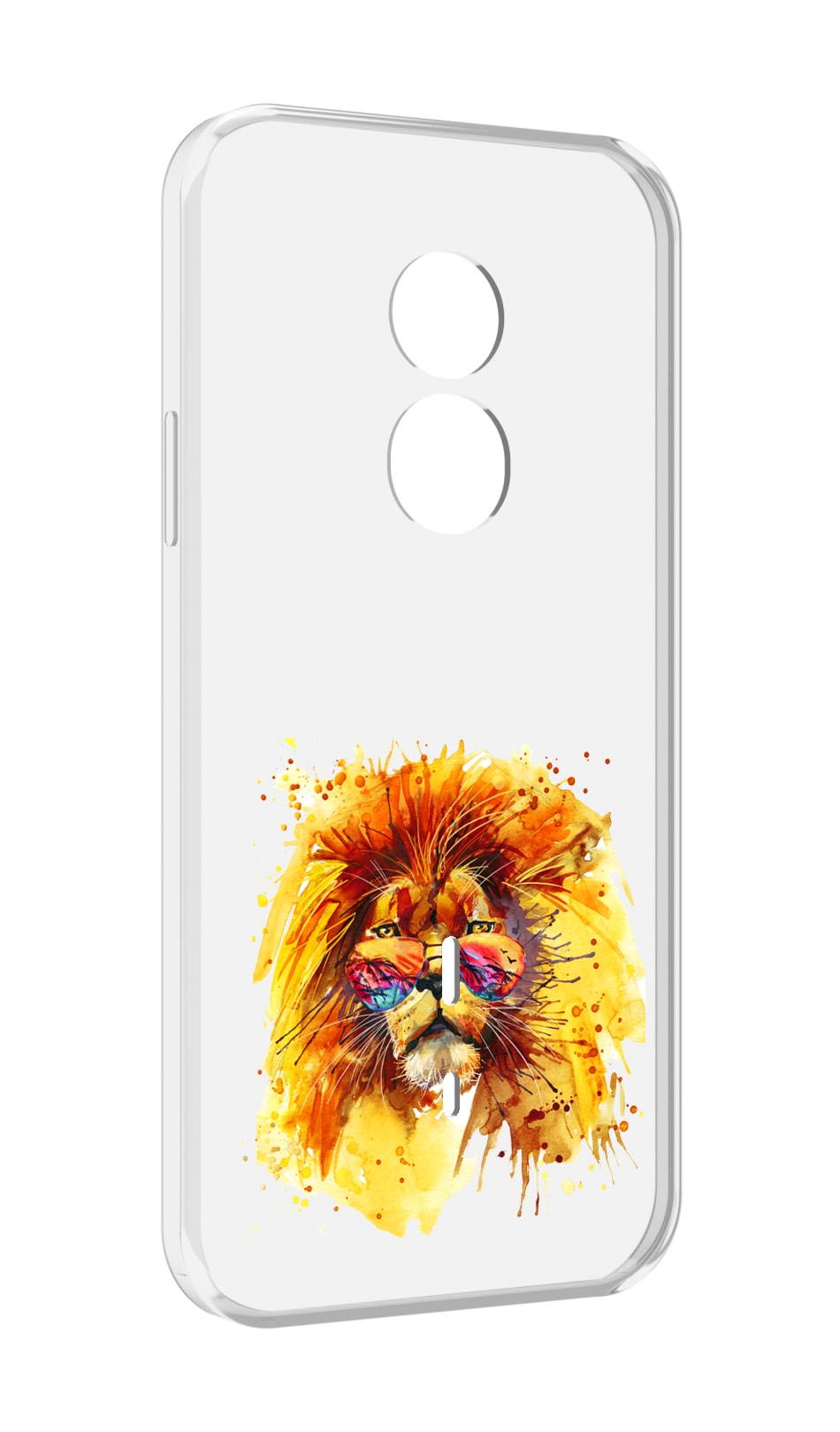 

Чехол MyPads лев в очках для Doogee S51, Прозрачный, Tocco