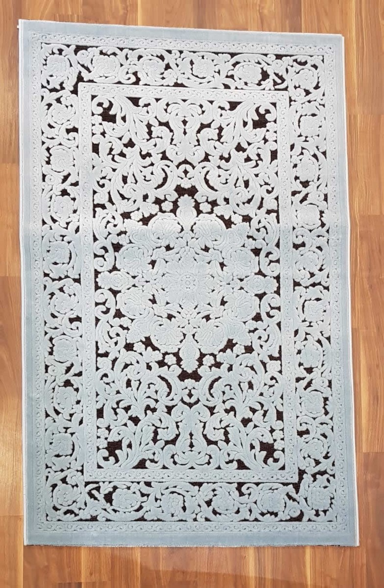 фото Ковер gloria 3793a прямой с.голубой 200x300 sofia rugs