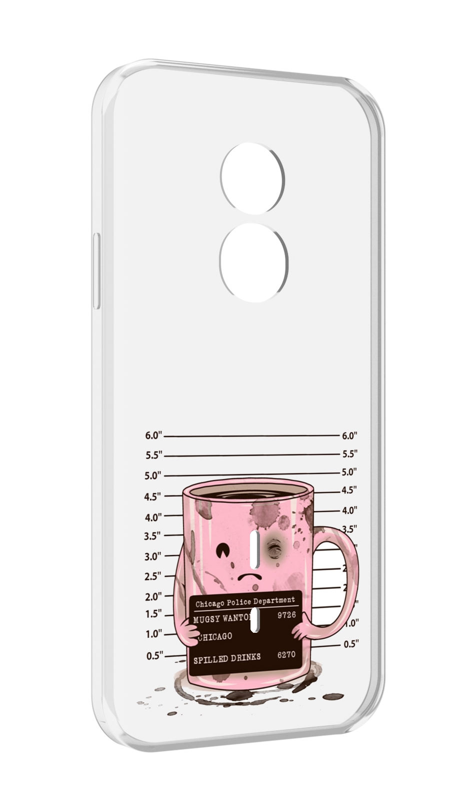 

Чехол MyPads кружка для Doogee S51, Прозрачный, Tocco