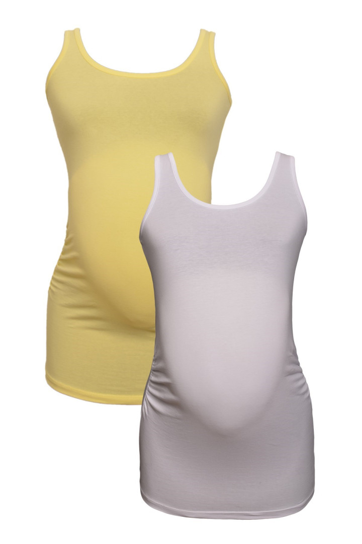

Майка для беременных женская Luvmabelly 58757 белая XL (товары доставляются из-за рубежа), 58757