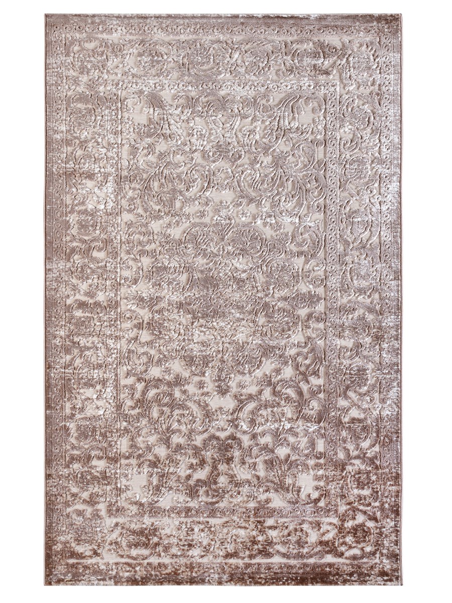 фото Ковер gloria 3793a прямой т.бежевый 80x150 sofia rugs
