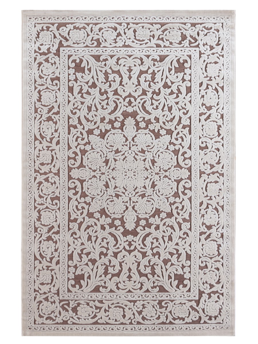 фото Ковер gloria 3793a прямой кремовый 280x380 sofia rugs