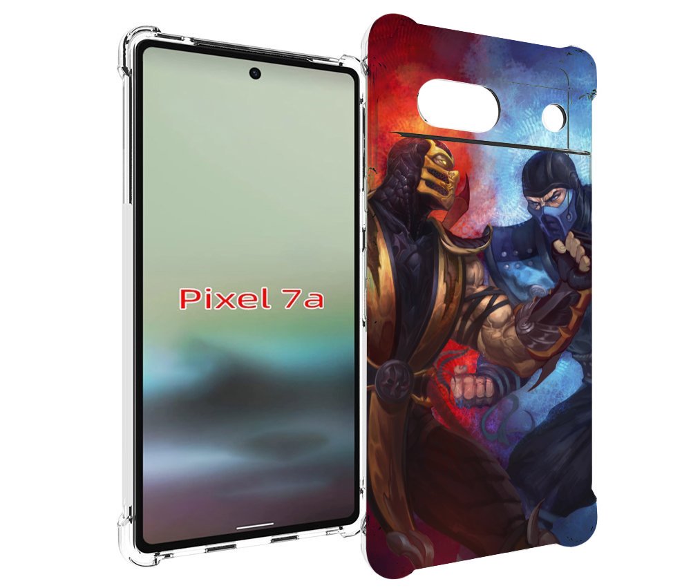 

Чехол MyPads Mortal Kombat art для Google Pixel 7A, Tocco