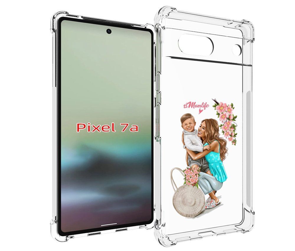

Чехол MyPads Momlife для Google Pixel 7A, Tocco