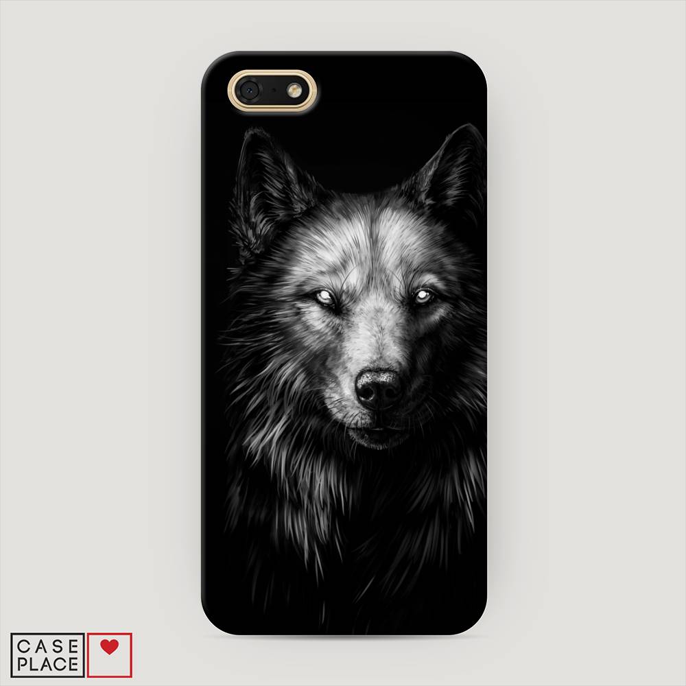

Чехол Awog "Волк черно белый" для Huawei Y5 2018, 65920-1