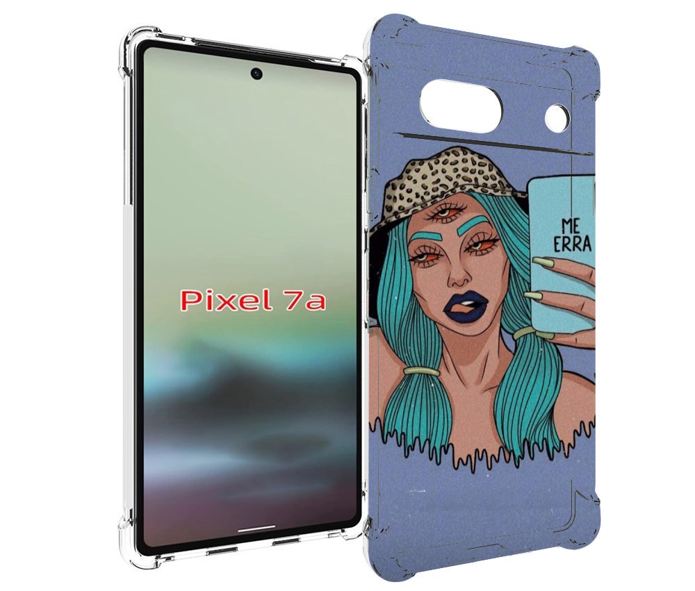 

Чехол MyPads ME Erra женский для Google Pixel 7A, Tocco