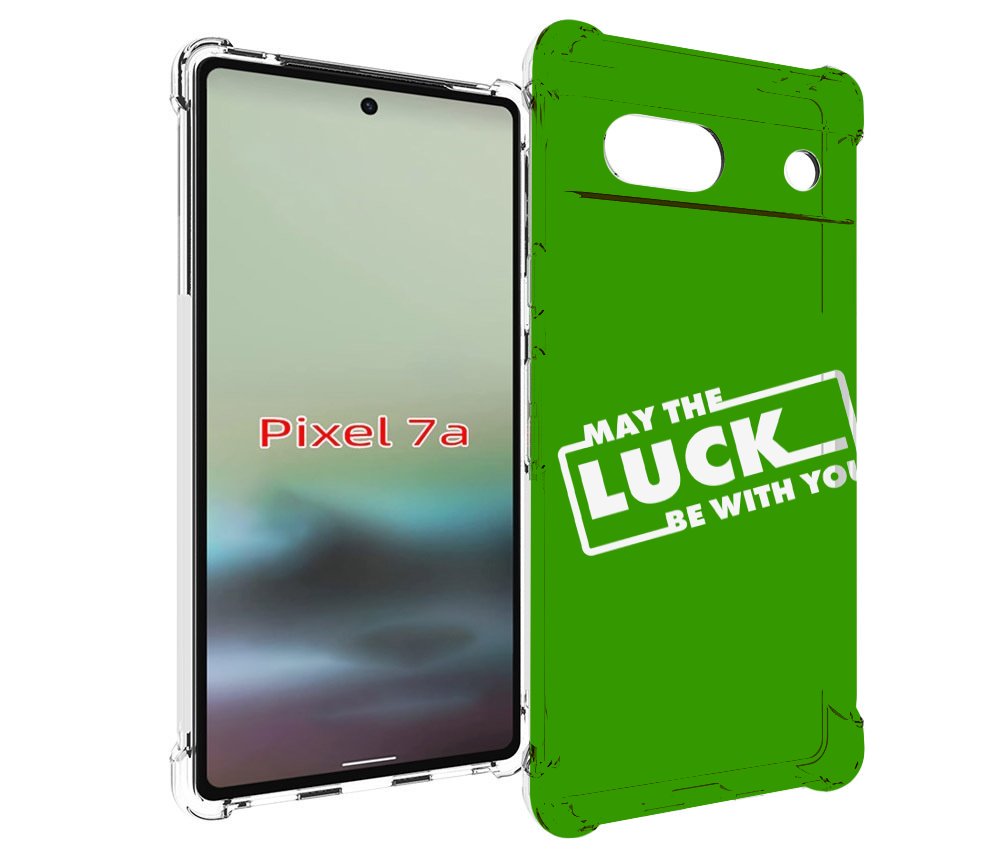 

Чехол MyPads Luck green для Google Pixel 7A, Tocco