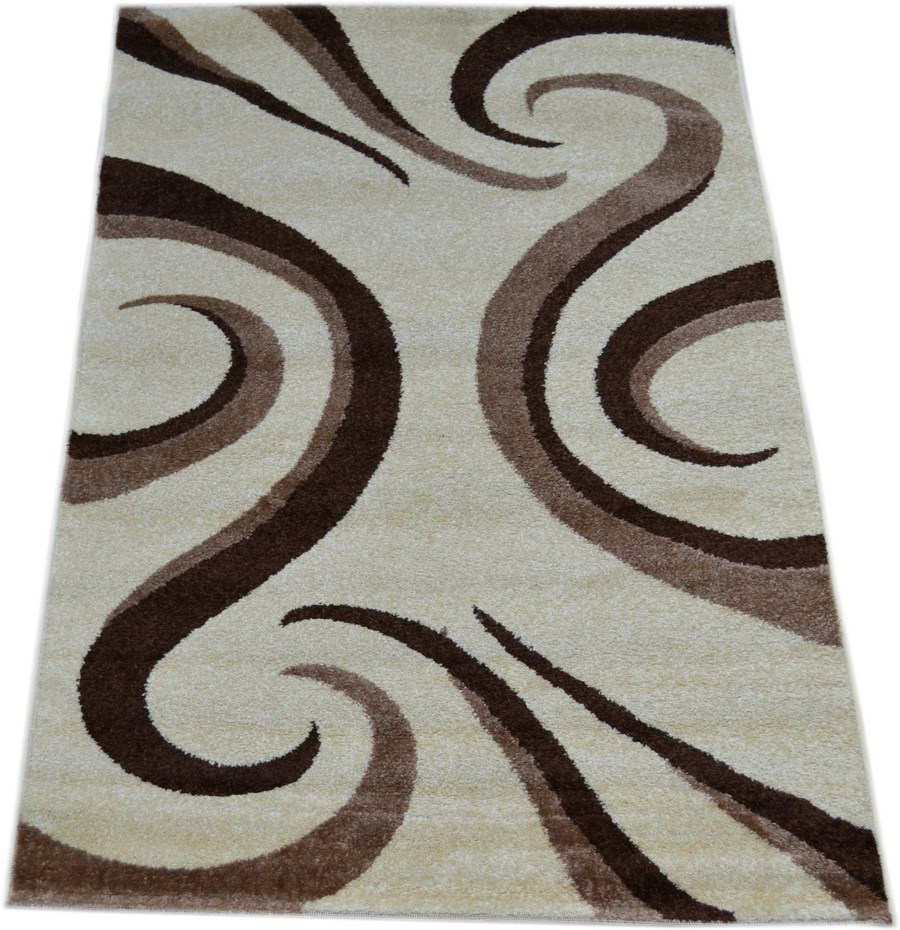 фото Ковер light frize 3715r прямой крем 80x150 sofia rugs