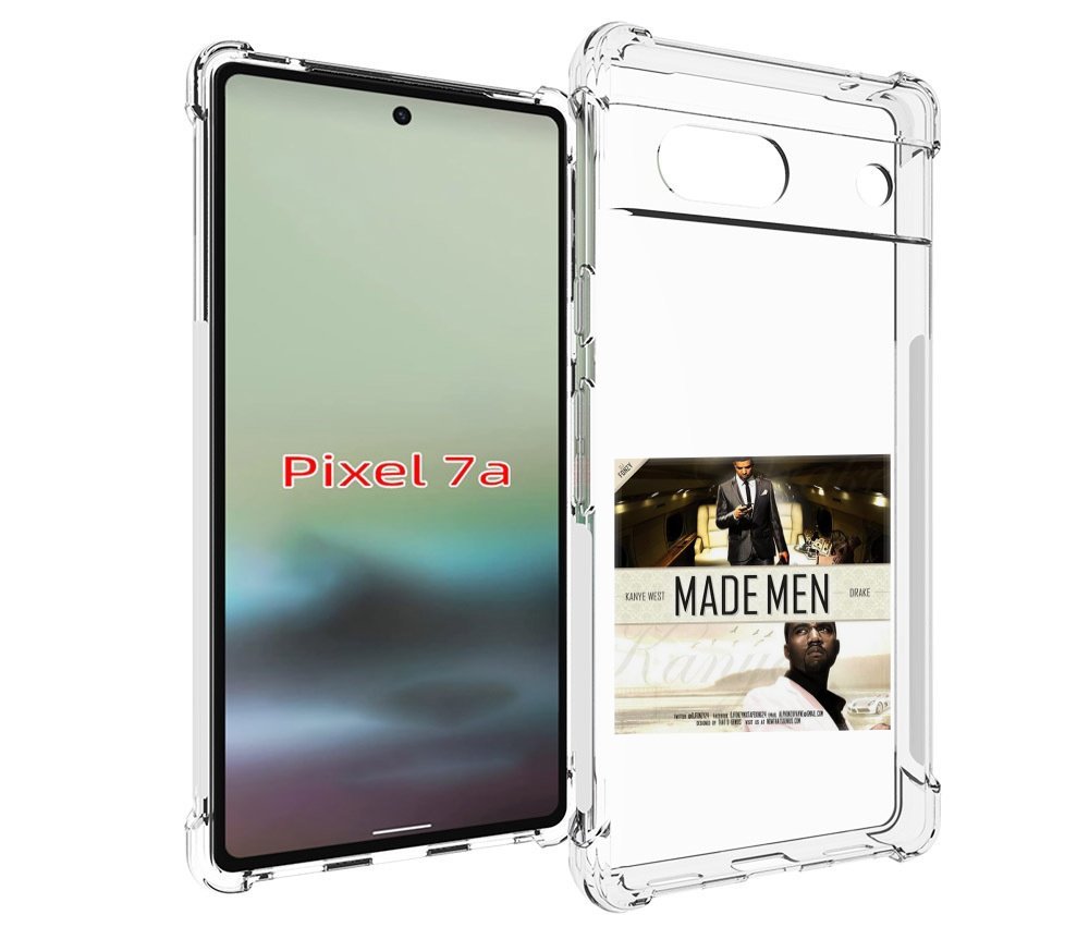 

Чехол MyPads Kanye West & Drake - Made Men для Google Pixel 7A, Tocco