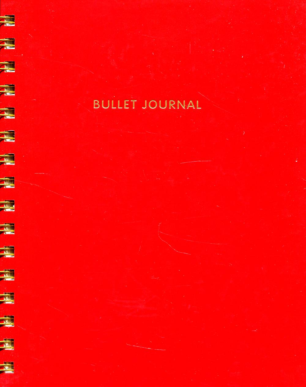 

Блокнот Bullet Journal, 60 листов, красный