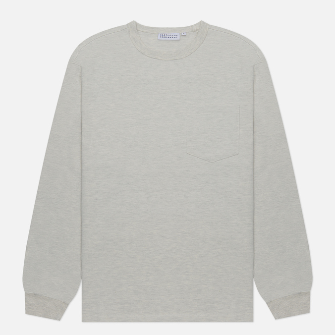 

Мужской лонгслив EASTLOGUE Permanent One Pocket серый, Размер M, Permanent One Pocket