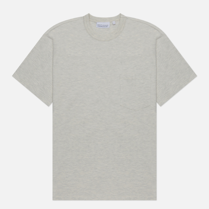 

Мужская футболка EASTLOGUE Permanent One Pocket серый, Размер S, Permanent One Pocket