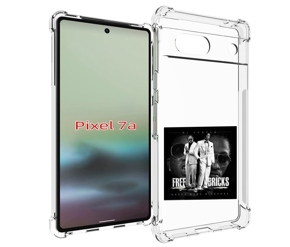

Чехол MyPads Gucci Mane & Future - Free Bricks для Google Pixel 7A, Tocco
