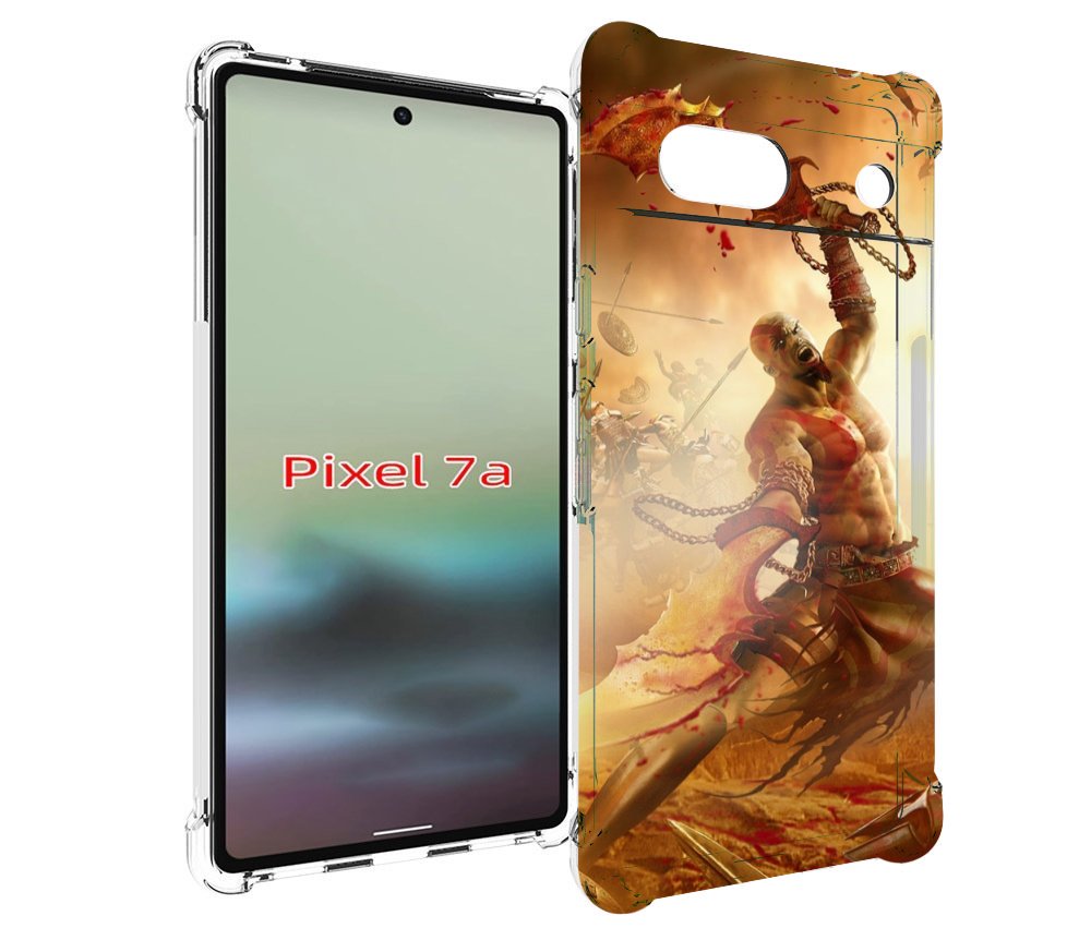

Чехол MyPads God Of War III для Google Pixel 7A, Tocco