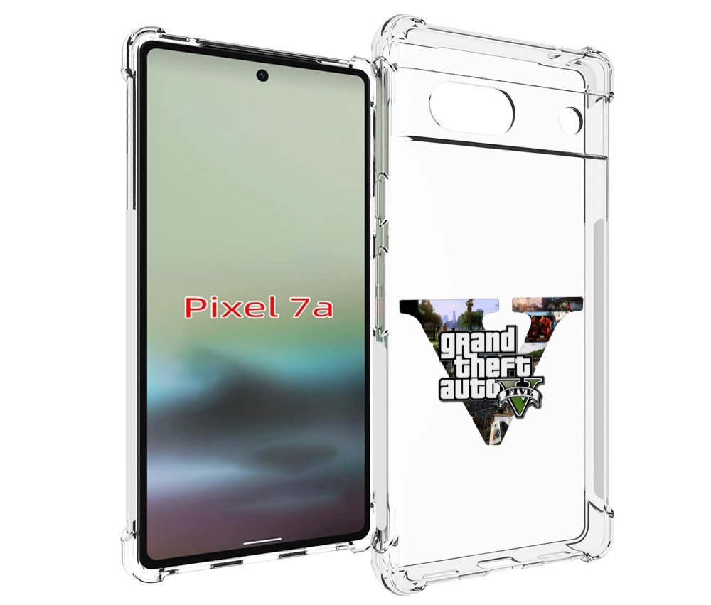 

Чехол MyPads GTA 5 логотип для Google Pixel 7A, Tocco