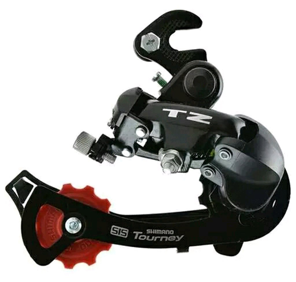 

Переключатель задний SHIMANO Tourney RD-ТZ-500 6ск. на ось, Черный