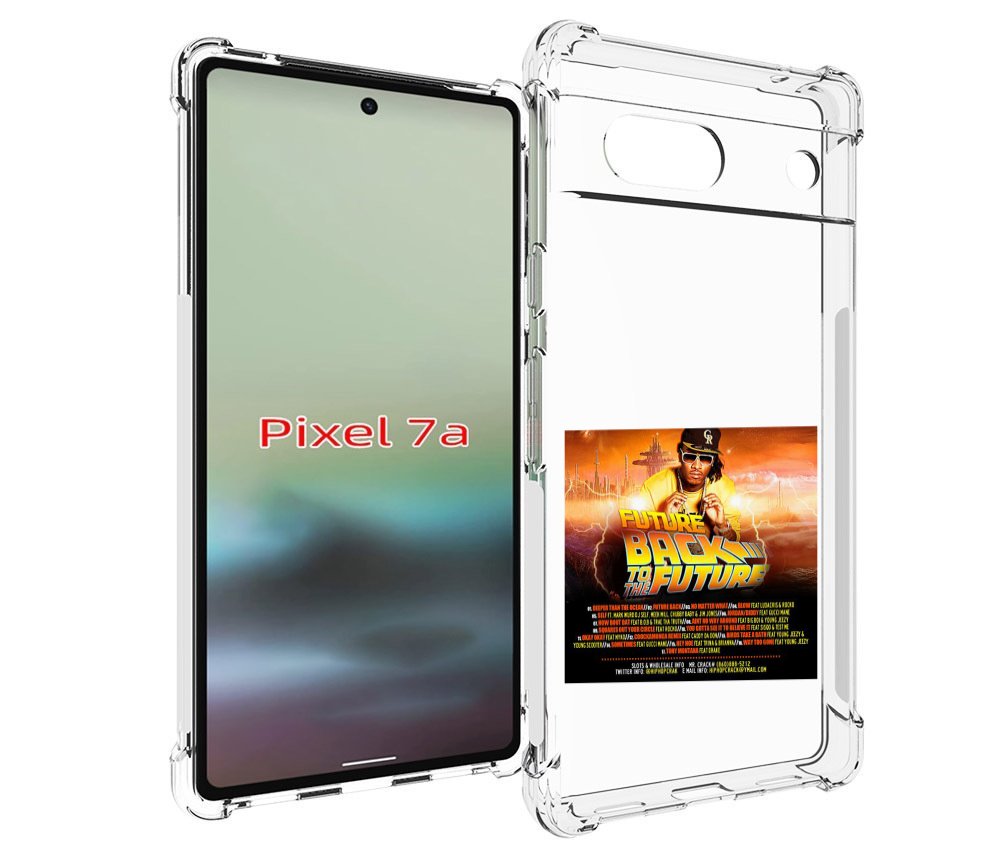 

Чехол MyPads Future - Back To The Future для Google Pixel 7A, Tocco