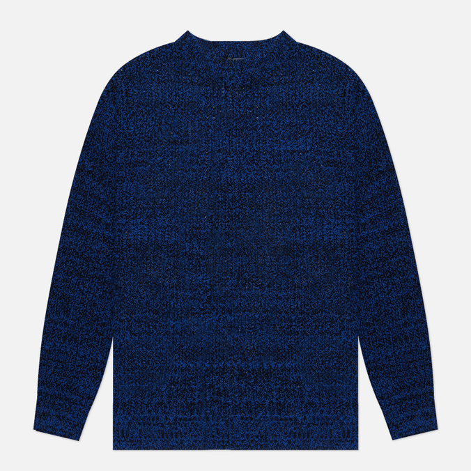 Мужской свитер UNAFFECTED Oversized Crew Neck синий, Размер L