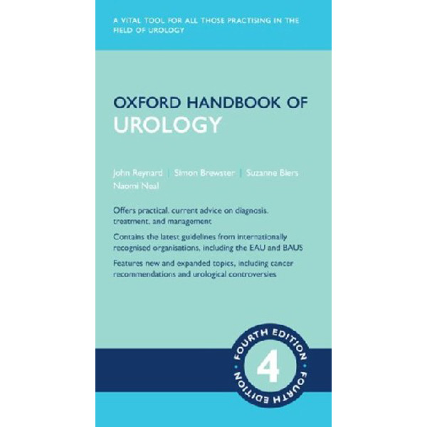 

Oxford Handbook of Urology, 4 ed. / Reynard, John et al