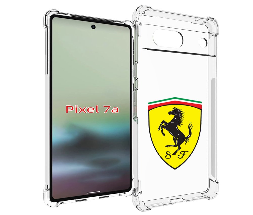 

Чехол MyPads Ferrari-3 мужской для Google Pixel 7A, Tocco