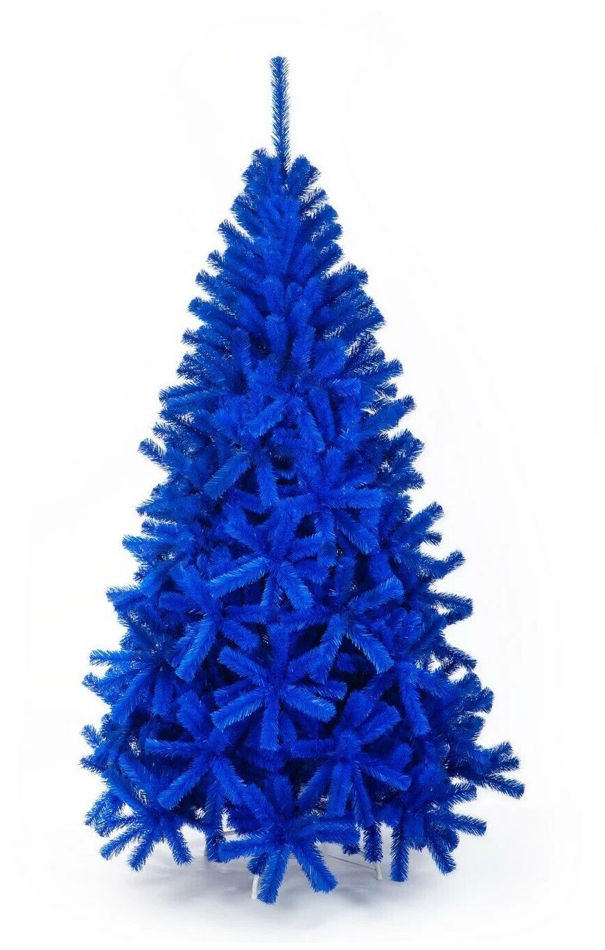 

Ель искусственная Crystal Trees Ультрамарин KP30210 210 см синяя, Ультрамарин